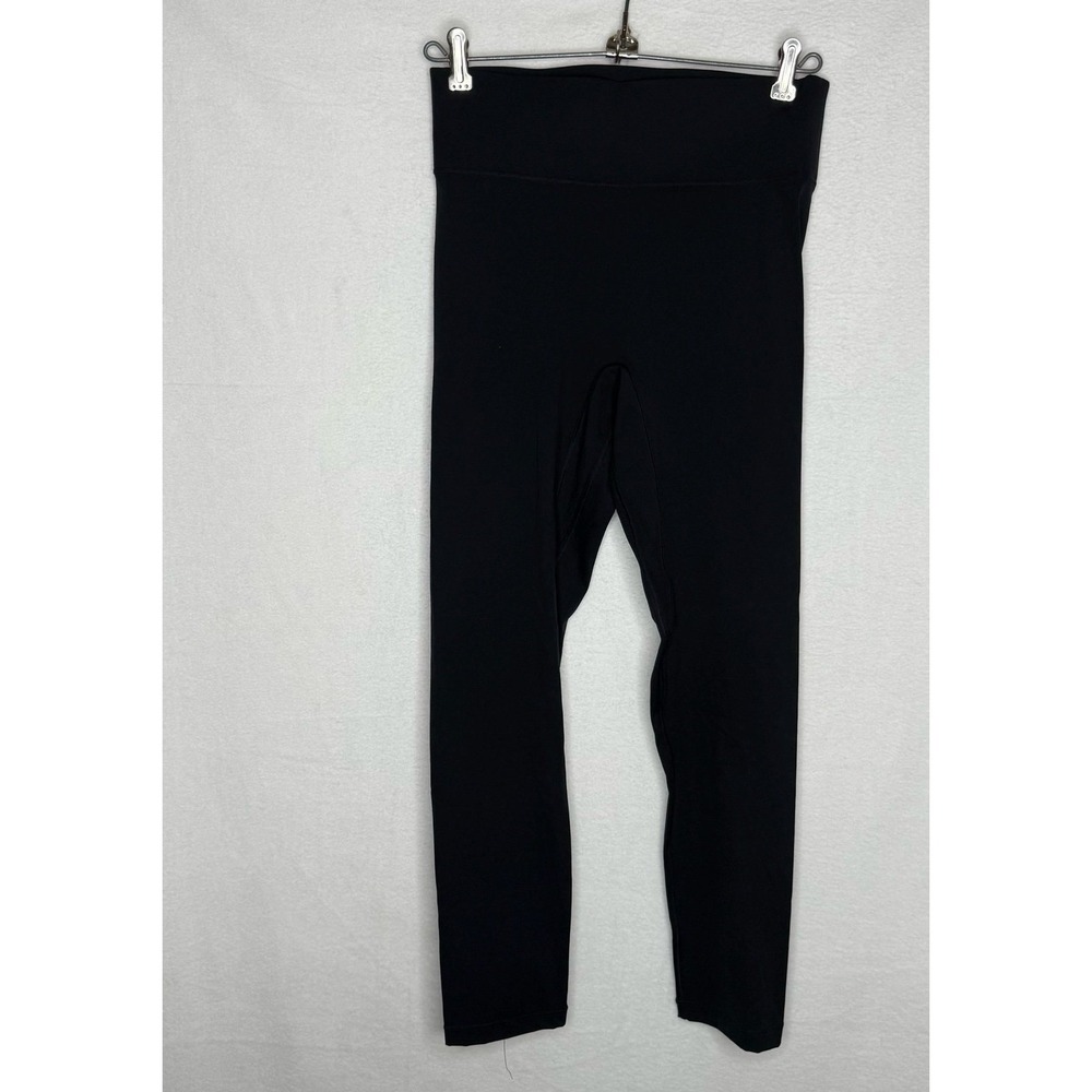 All Access Black High Rise Ankle Leggings Womens Size S Yoga Gym Athleisure EUC